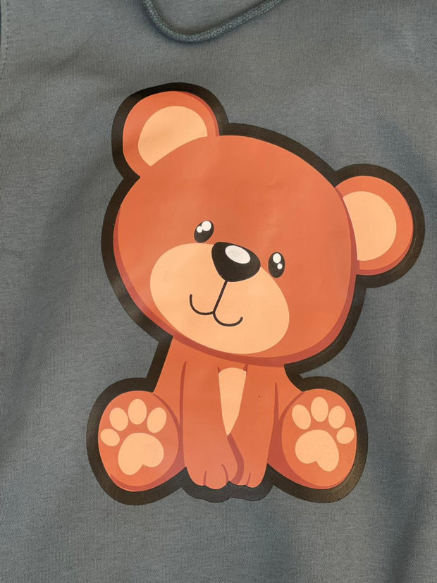 Regular Fit Bear Adventure Hoodie (unisex)