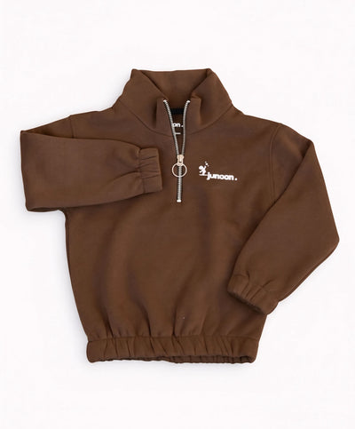 Relaxed Fit Quarter zipper(unisex)