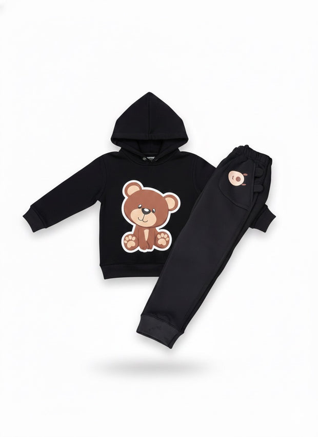 Regular Fit Bear Adventure Hoodie Set (unisex)