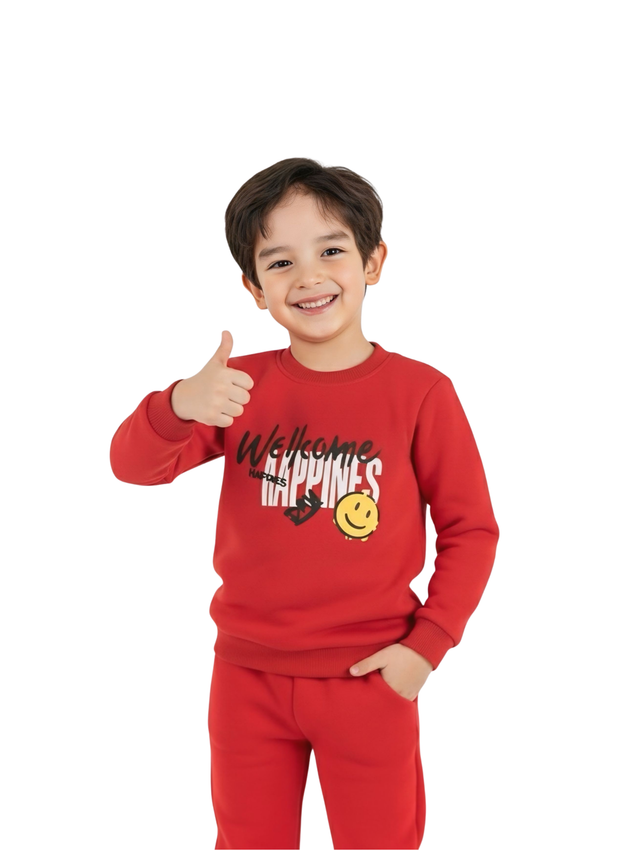 Smiley Joy Fleece Suit