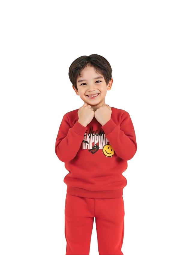 Smiley Joy Fleece Suit