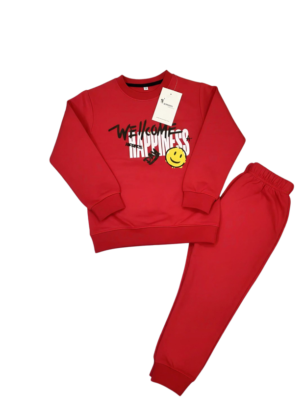 Smiley Joy Fleece Suit
