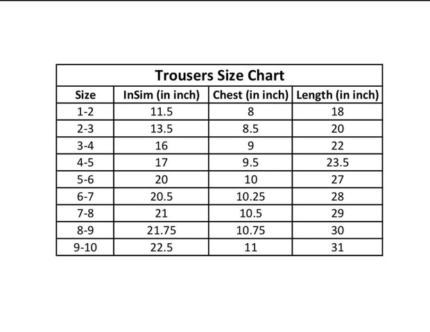 Regular Fit Bear Adventure Trouser(Unisex)